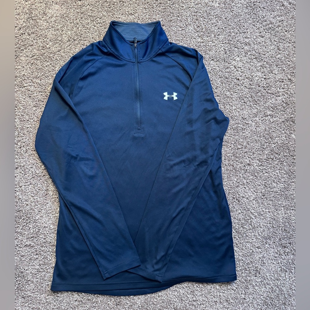 Under Armour Navy Performance Pullover - image 1